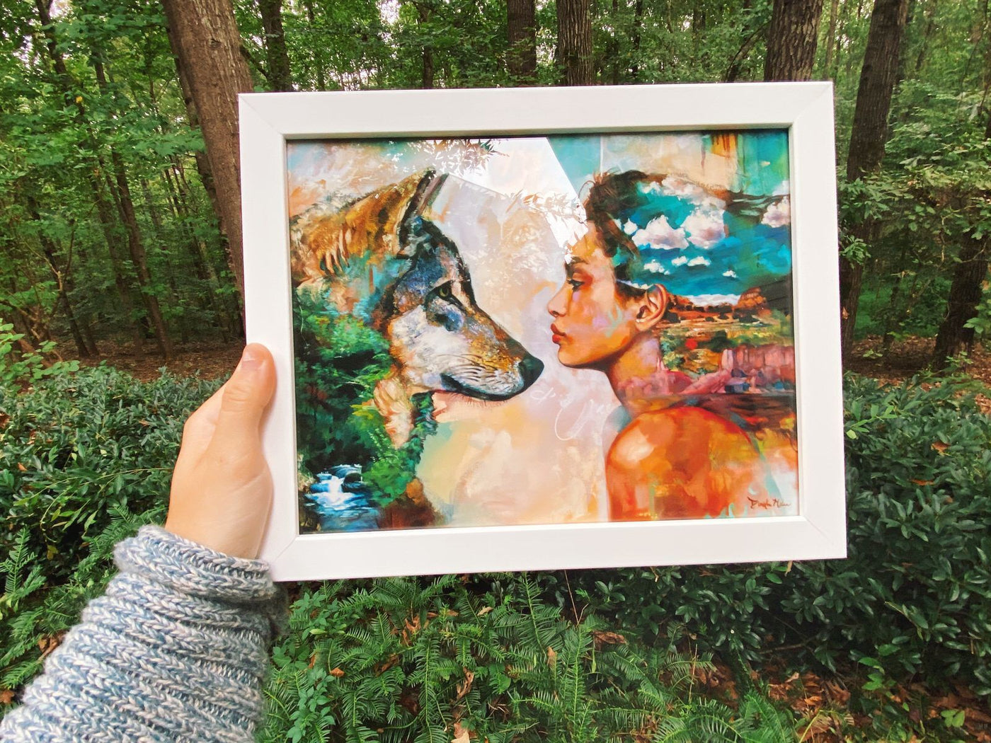 Running the Distance Print - Dimitra Milan Art
