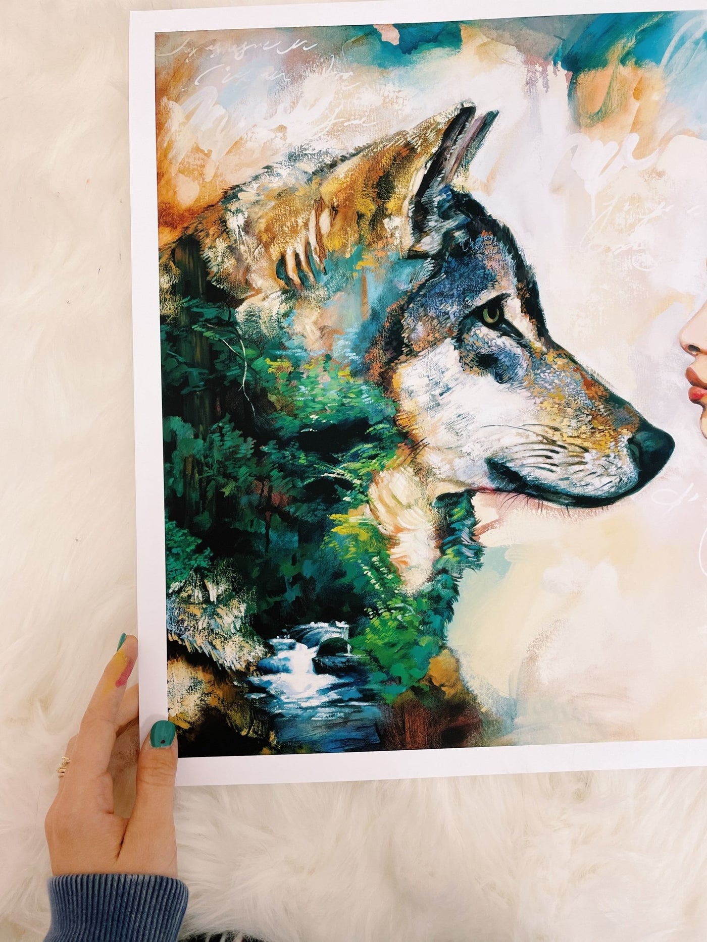 Running the Distance Print - Dimitra Milan Art