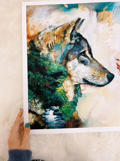 Running the Distance Print - Dimitra Milan Art