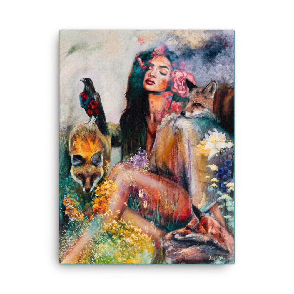 Spirit's Provision Canvas Print - Dimitra Milan Art