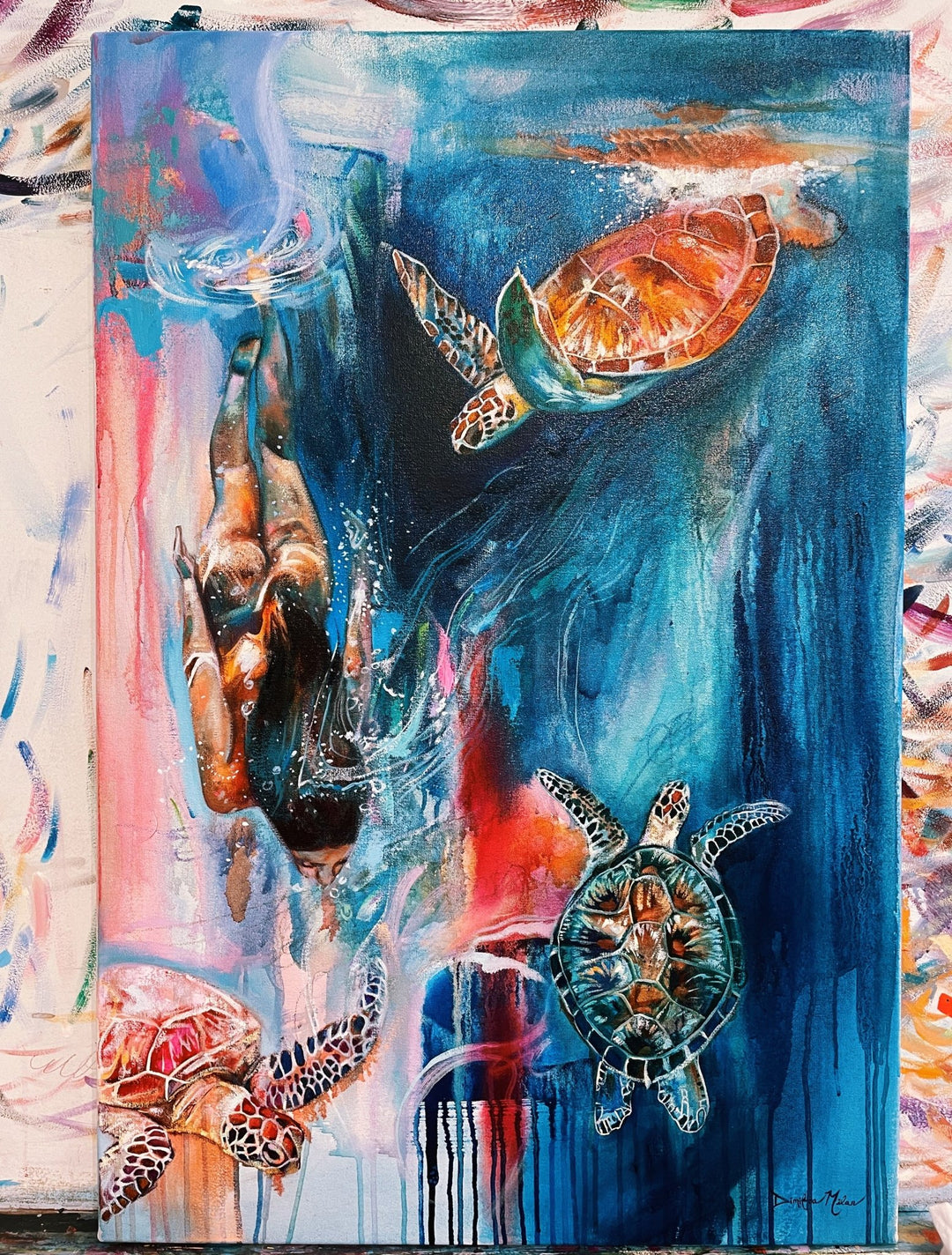 Wisdom's Depths - Dimitra Milan Art