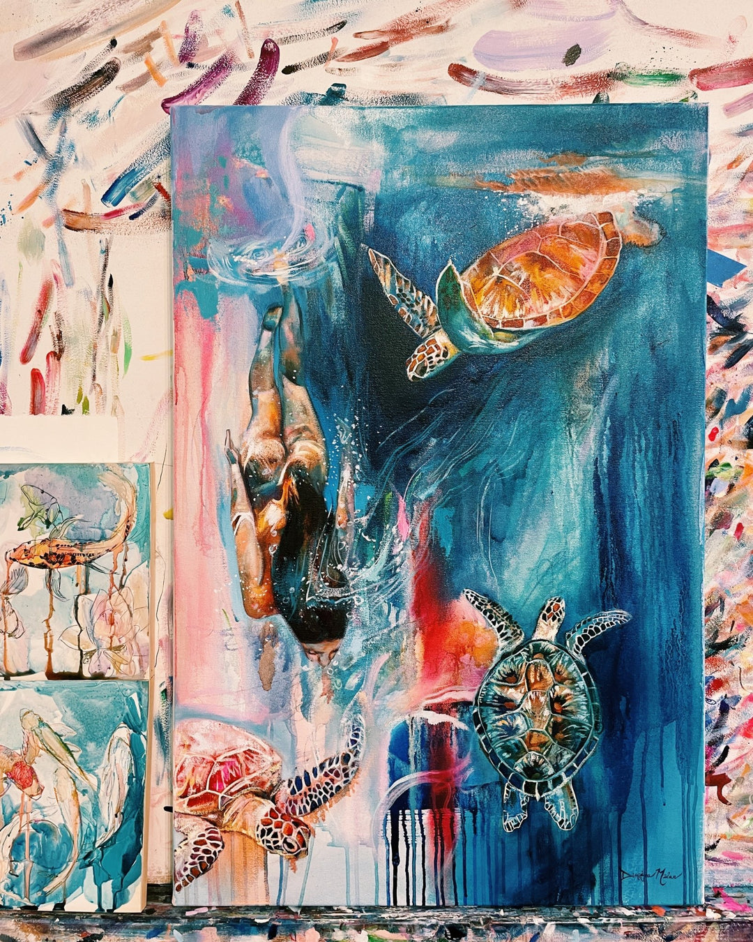 Wisdom's Depths - Dimitra Milan Art