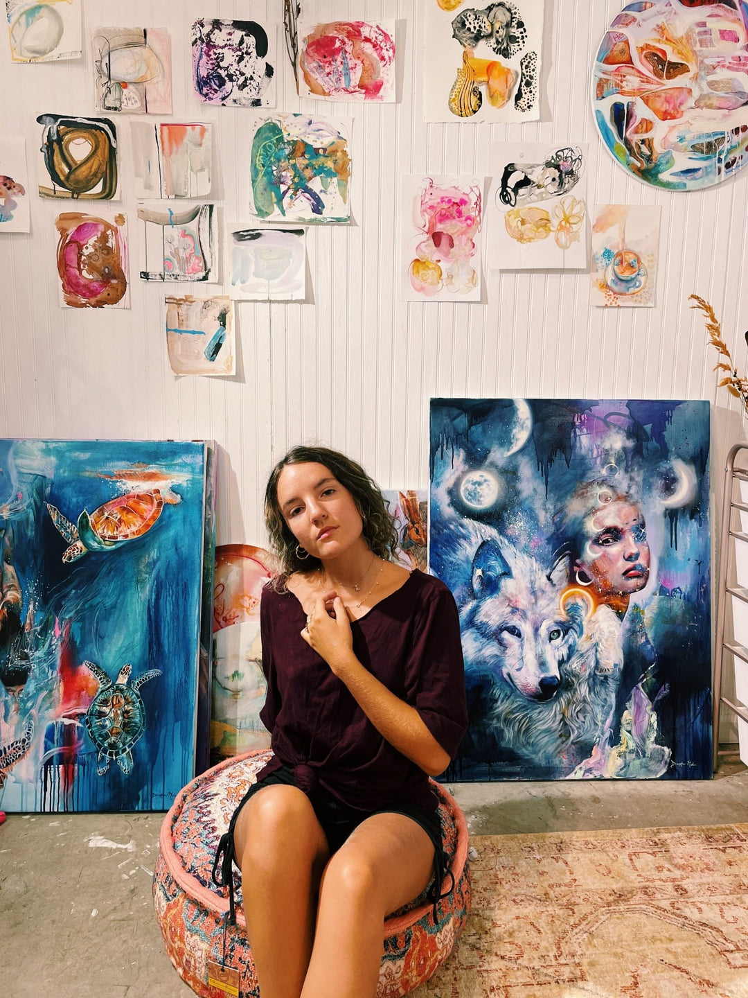 Wisdom's Depths - Dimitra Milan Art